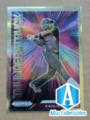 Kahlil Watson 2021 Panini Prizm Draft Picks Thunderstruck Baseball Card T-KW